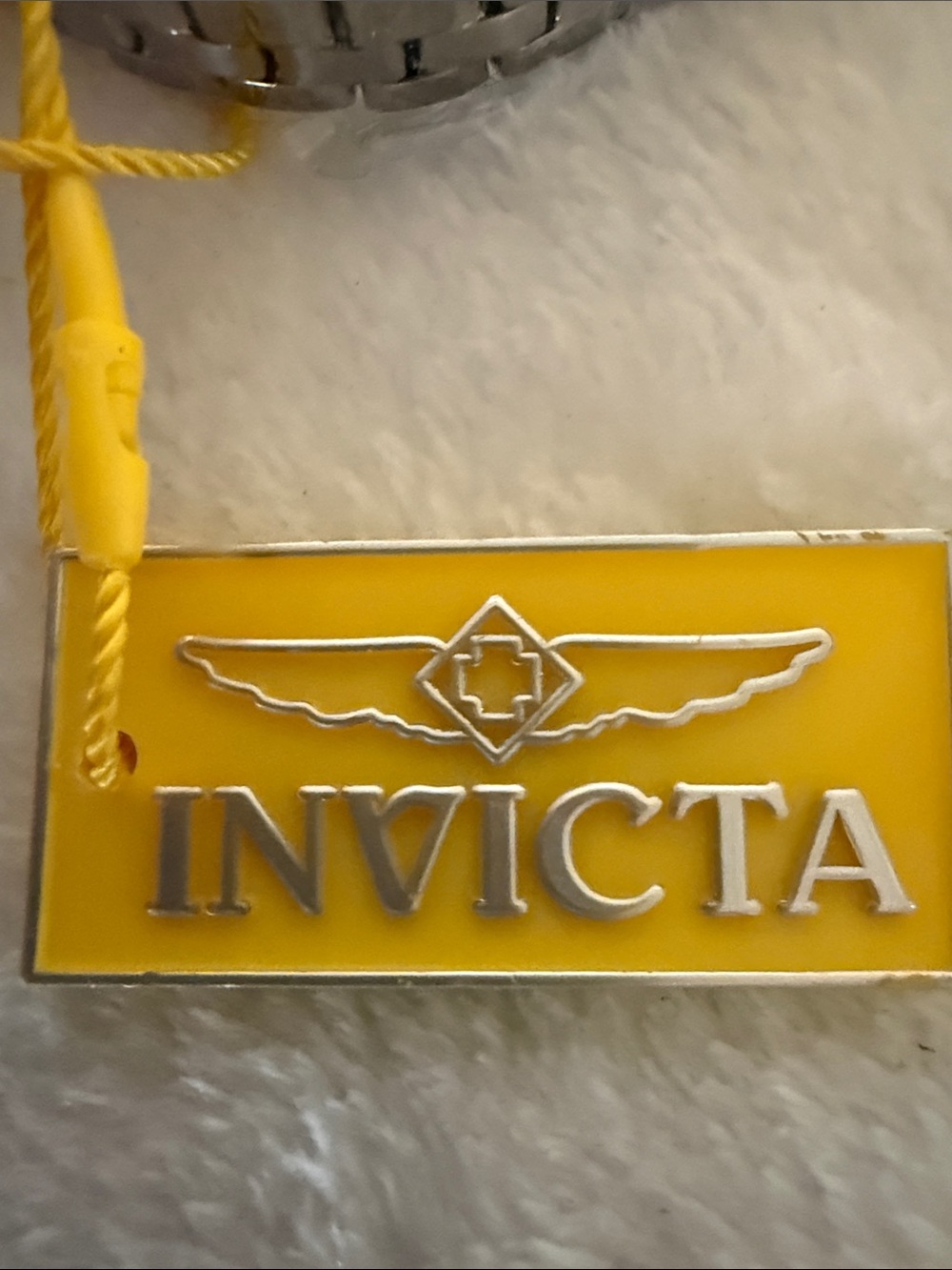 Invicta Silver-Tone Women’s Rectangular Stainless Steel Watch - Picture 4 of 8
